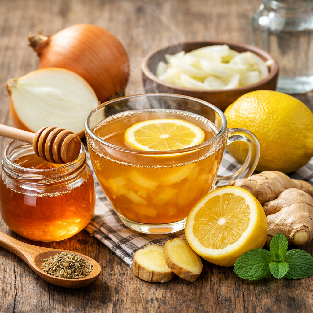 Remedio casero para la tos alivio natural con ingredientes que tienes en casa